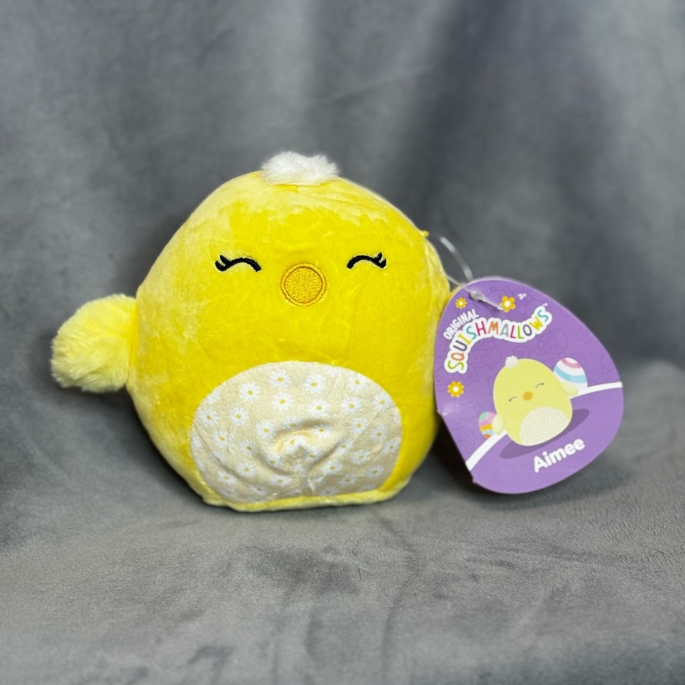 Squishmallows Aimee Yellow Plush
